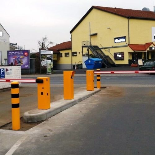 Ausfahrt am Münzprüfer