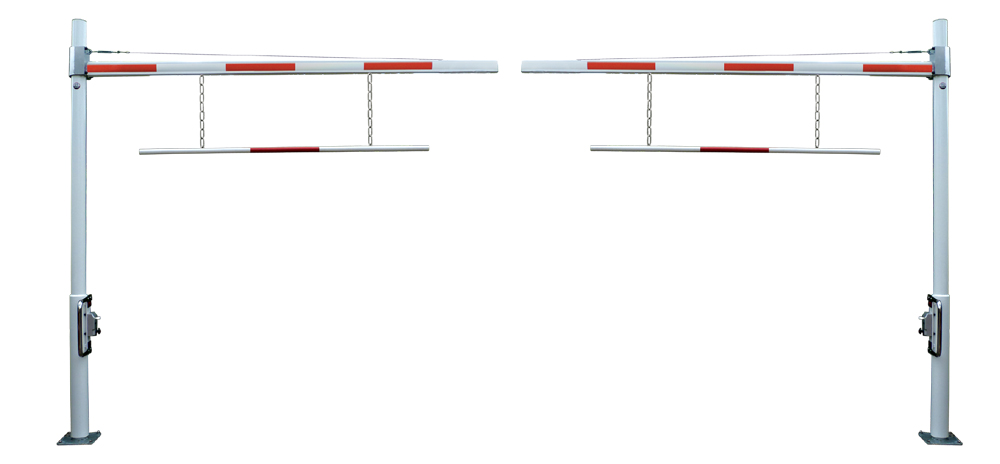 Doppelanlage Sperrbreite max. 12 mtr.