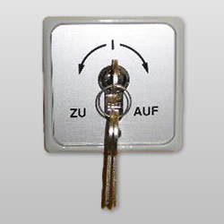 Schlüsseltaster mit 1 oder 2 Schließkontakten