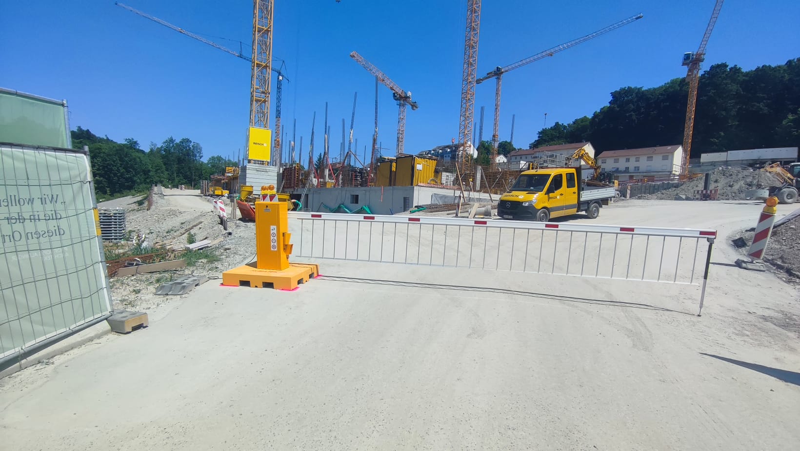 Baustellenschranke Hannover