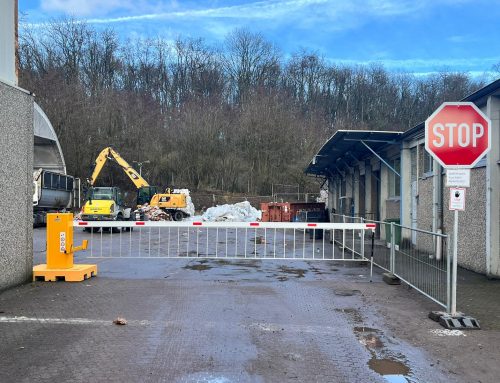 Mobile Schranke in Neunkirchen Saar