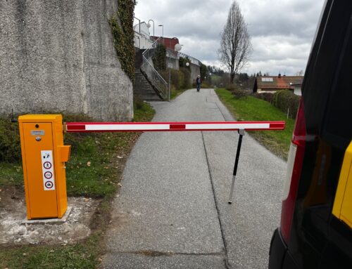 RUMATEK Schranke für Krankenhaus in Zwiesel