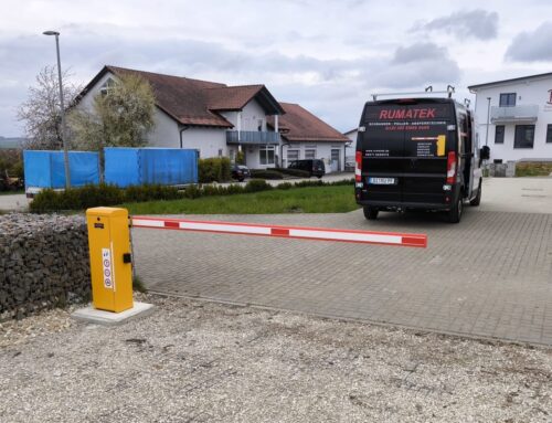 Automatische Schranke für Parkplatz in Beratzheim